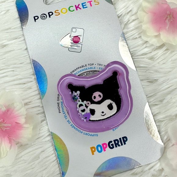 Sanrio Kuromi Popsocket Handmade - Picture 1 of 2